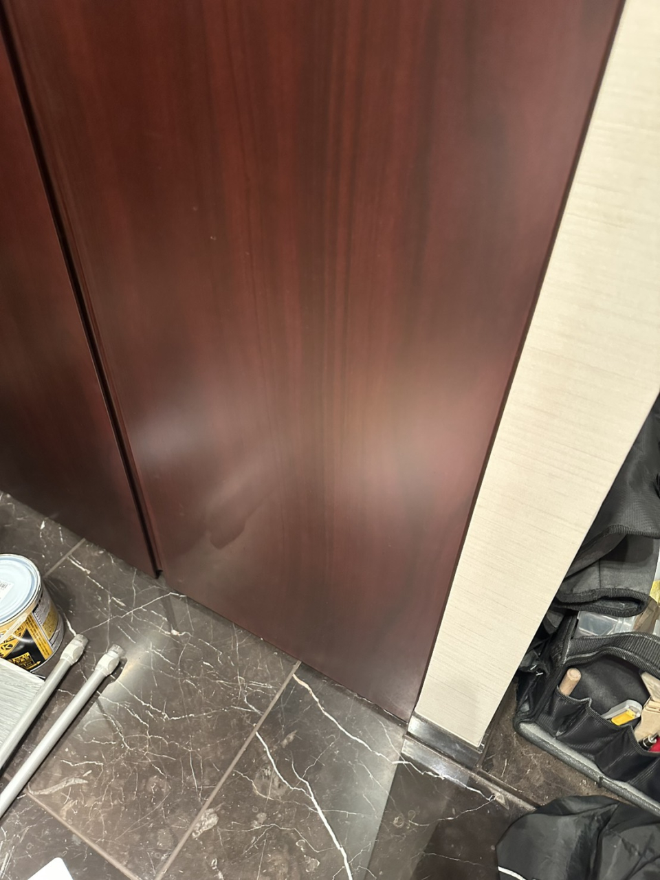 シューズボックス扉補修