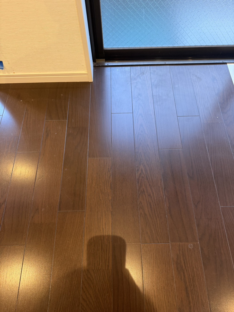 原状回復工事フローリング補修