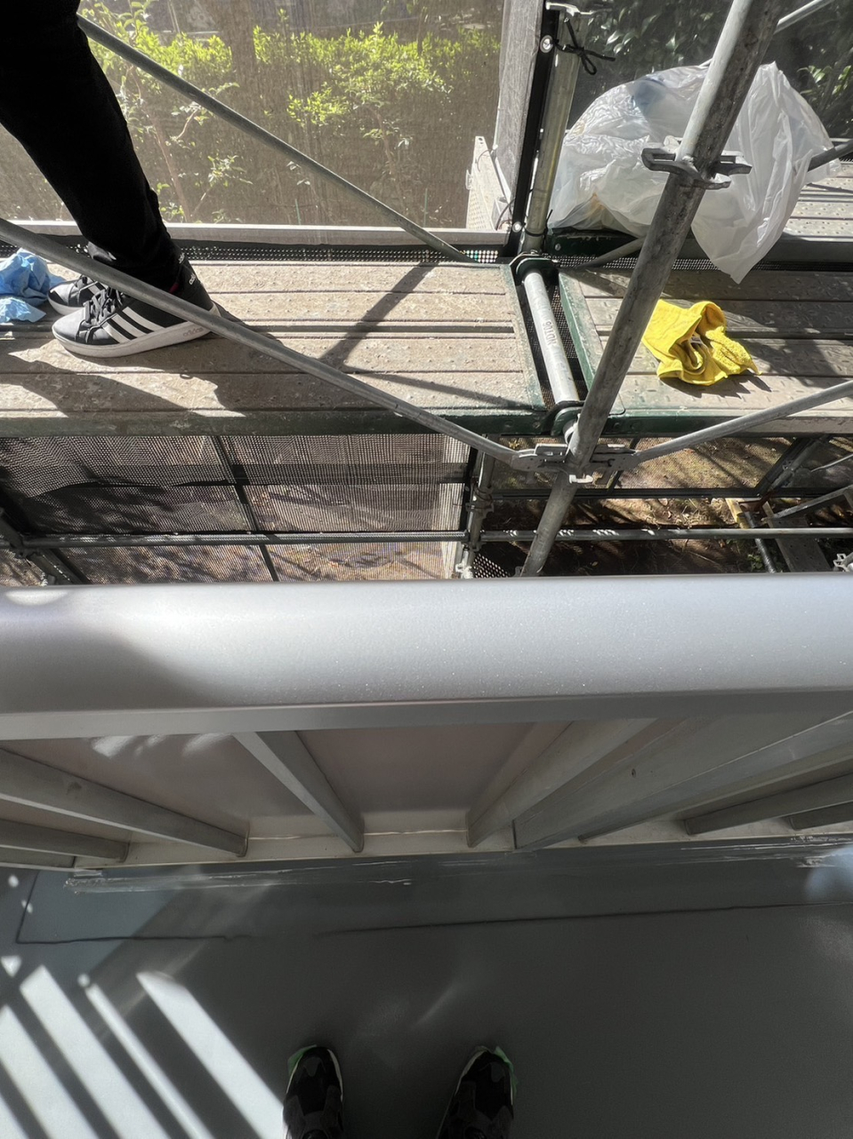 手すり改修工事